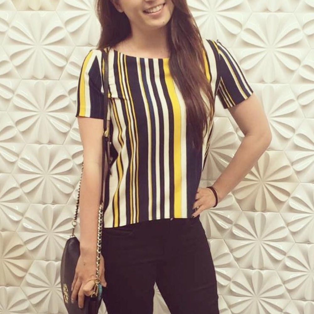 *4 for $20* Multi-colored Striped Top